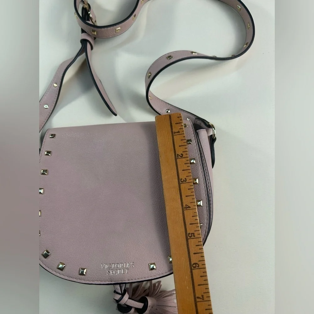 Victoria's Secret Light Pink Studded Crossbody Bag